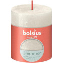 Bolsius Shimmer stompkaars ivoor 80/68